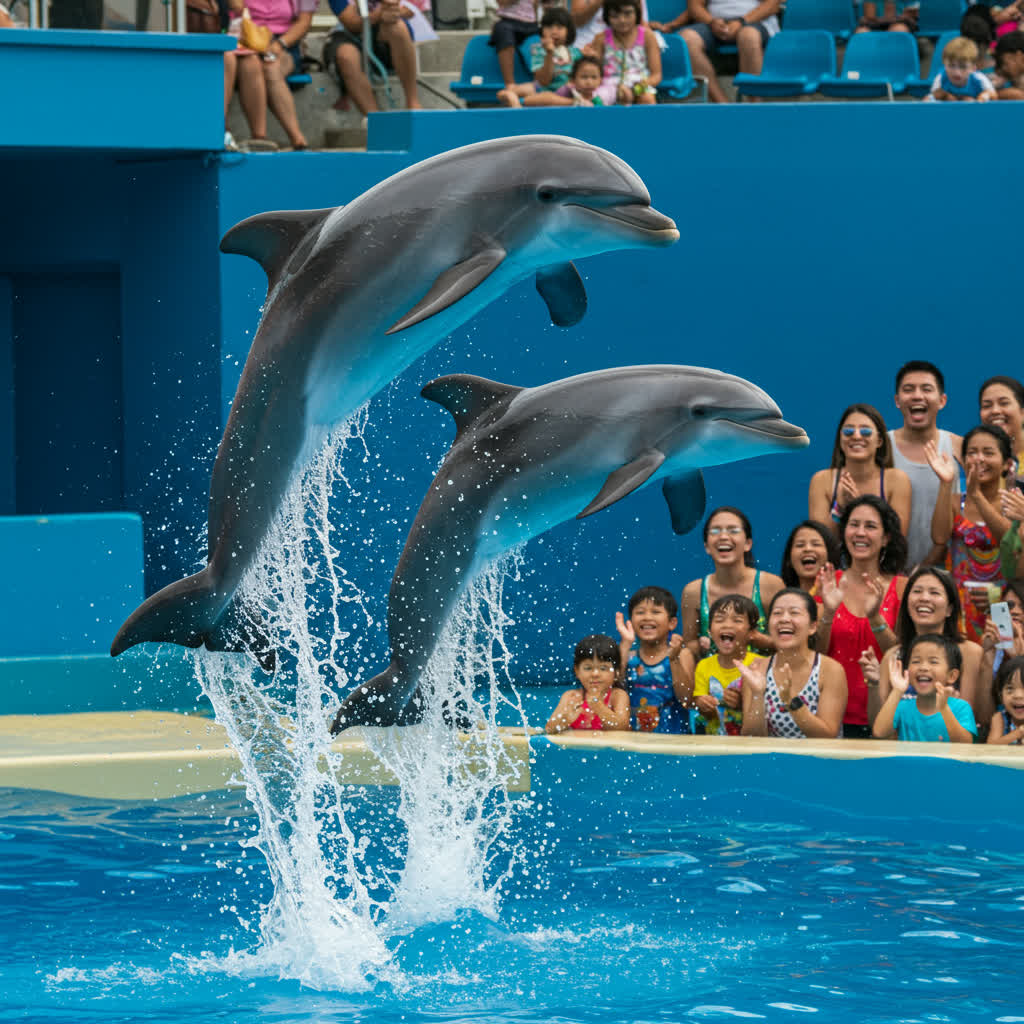 Pattaya Family Adventure: Underwater World & Dolphin Show