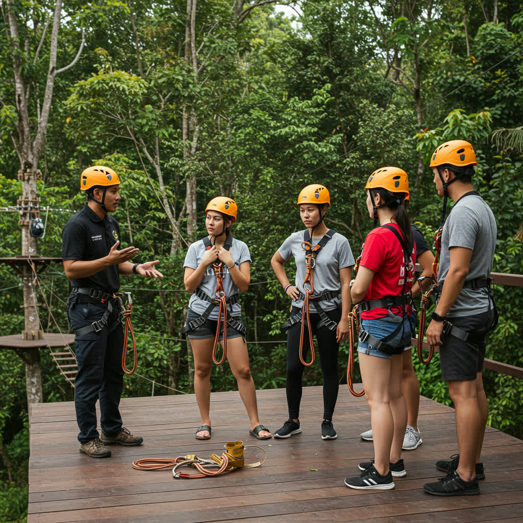 Thrill Seeker's Delight: Ziplining & ATV Adventure in Pattaya