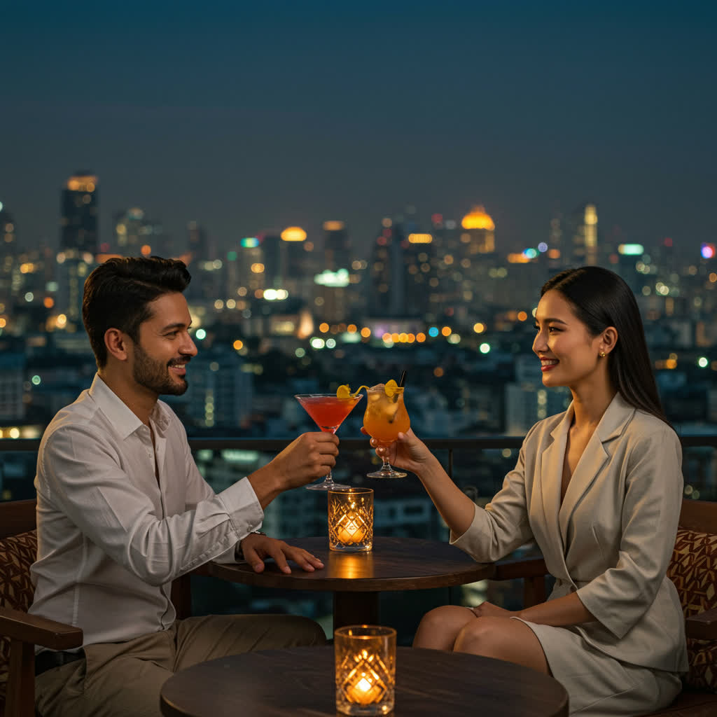 Bangkok's Skyline & Sophistication: A Luxury Night Out