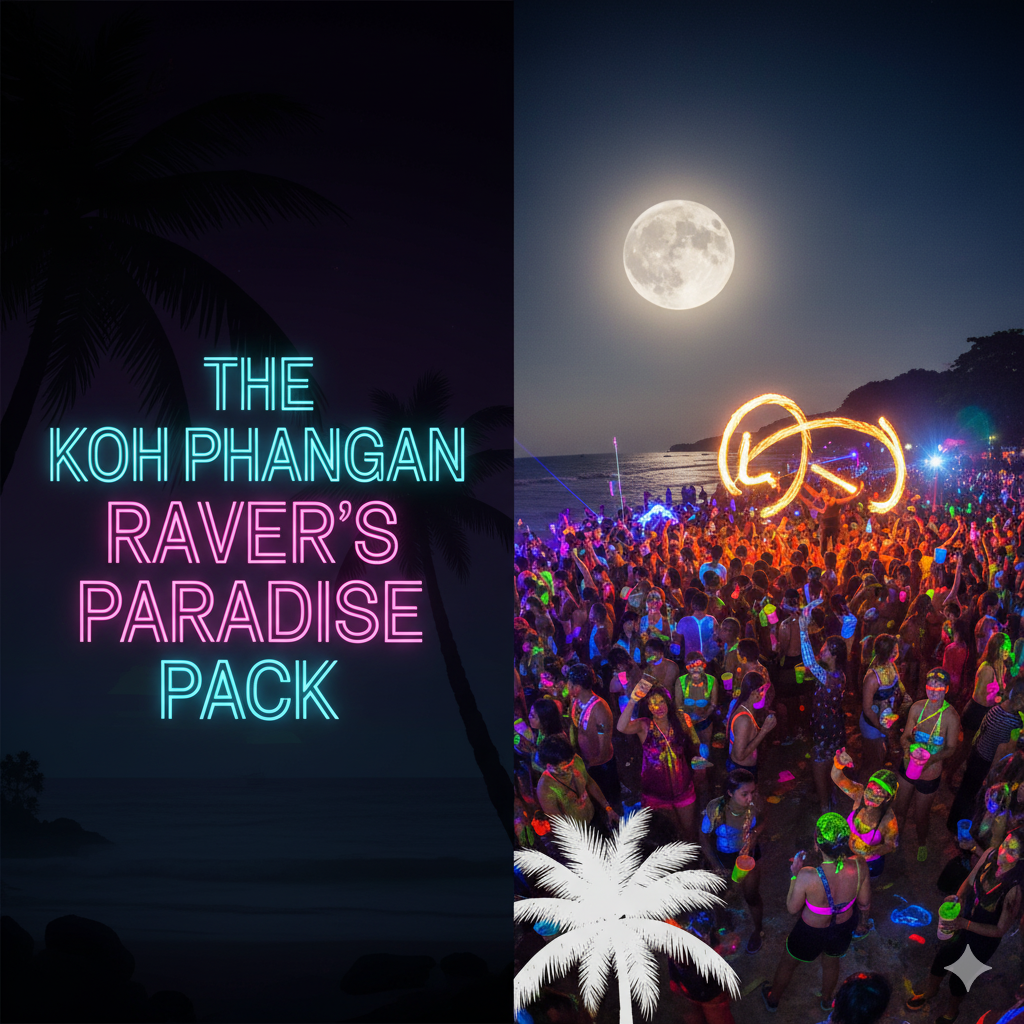 Koh Phangan Raver's Paradise Fullmoon Pack
