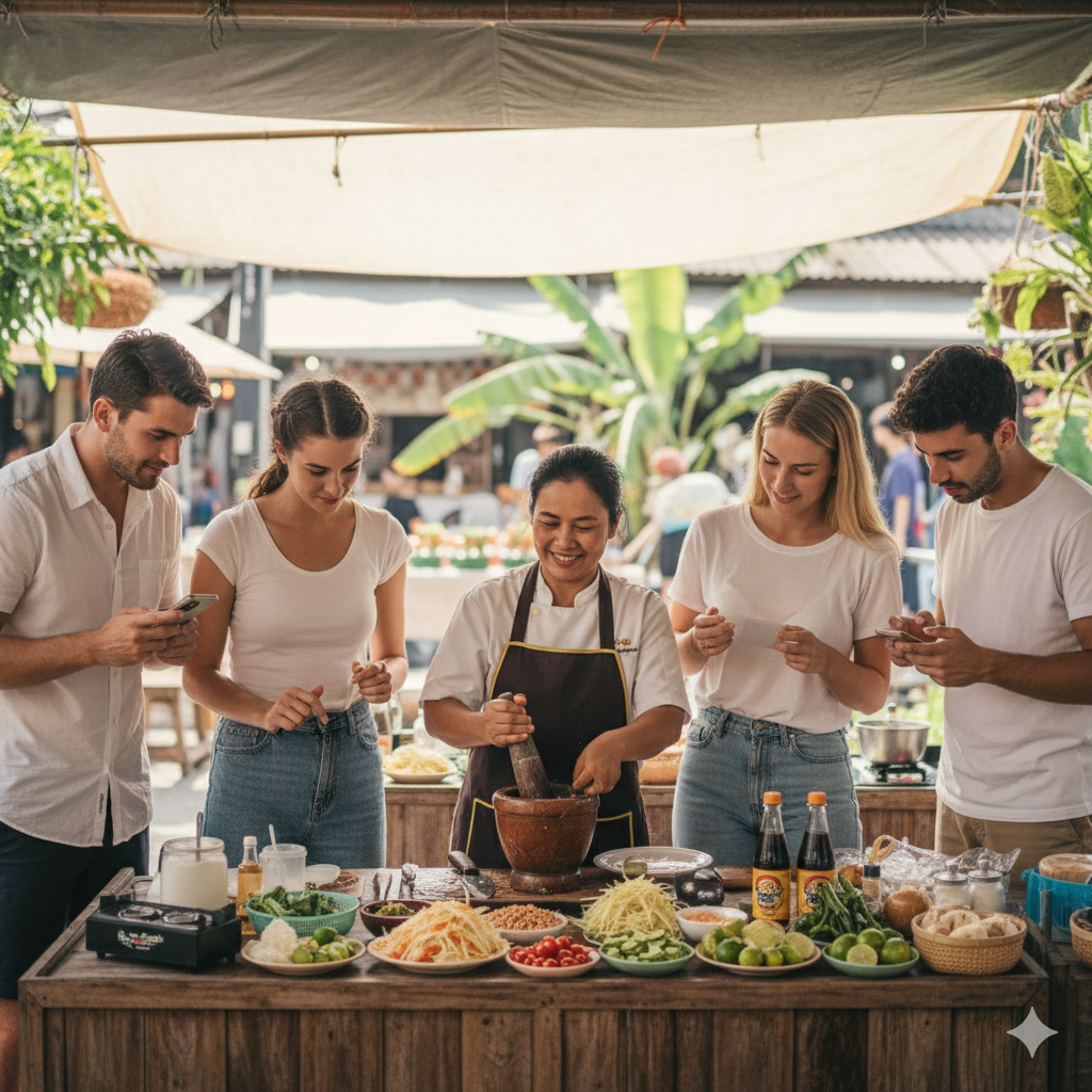 Bangkok's Ultimate Foodie Adventure: Markets, Cooking & 14+ Tastings