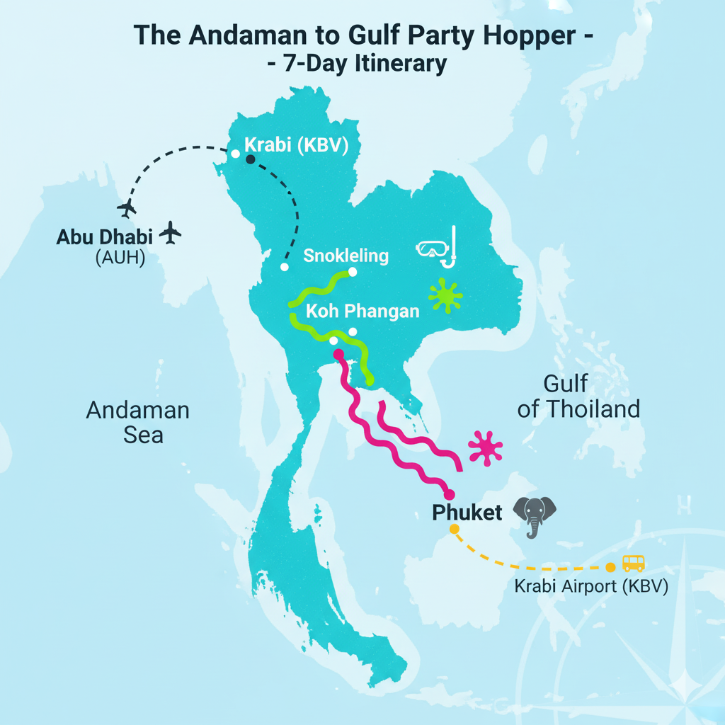 The Andaman to Gulf Party Hopper (Exclusive Etihad Deal from Abu Dhabi)