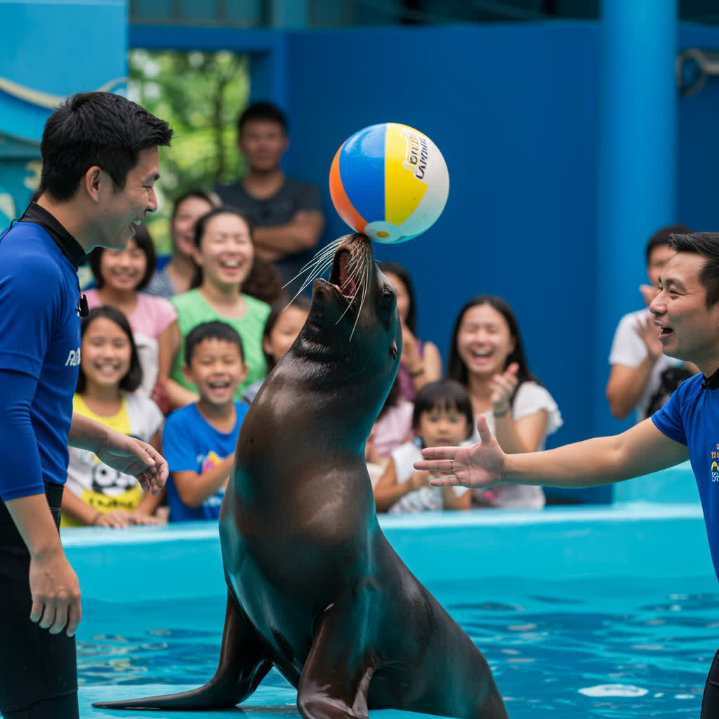 Pattaya Family Adventure: Underwater World & Dolphin Show