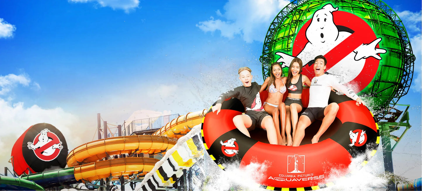 Columbia Pictures Aquaverse Ticket & Transfer: Hollywood Water Park Adventure from Pattaya