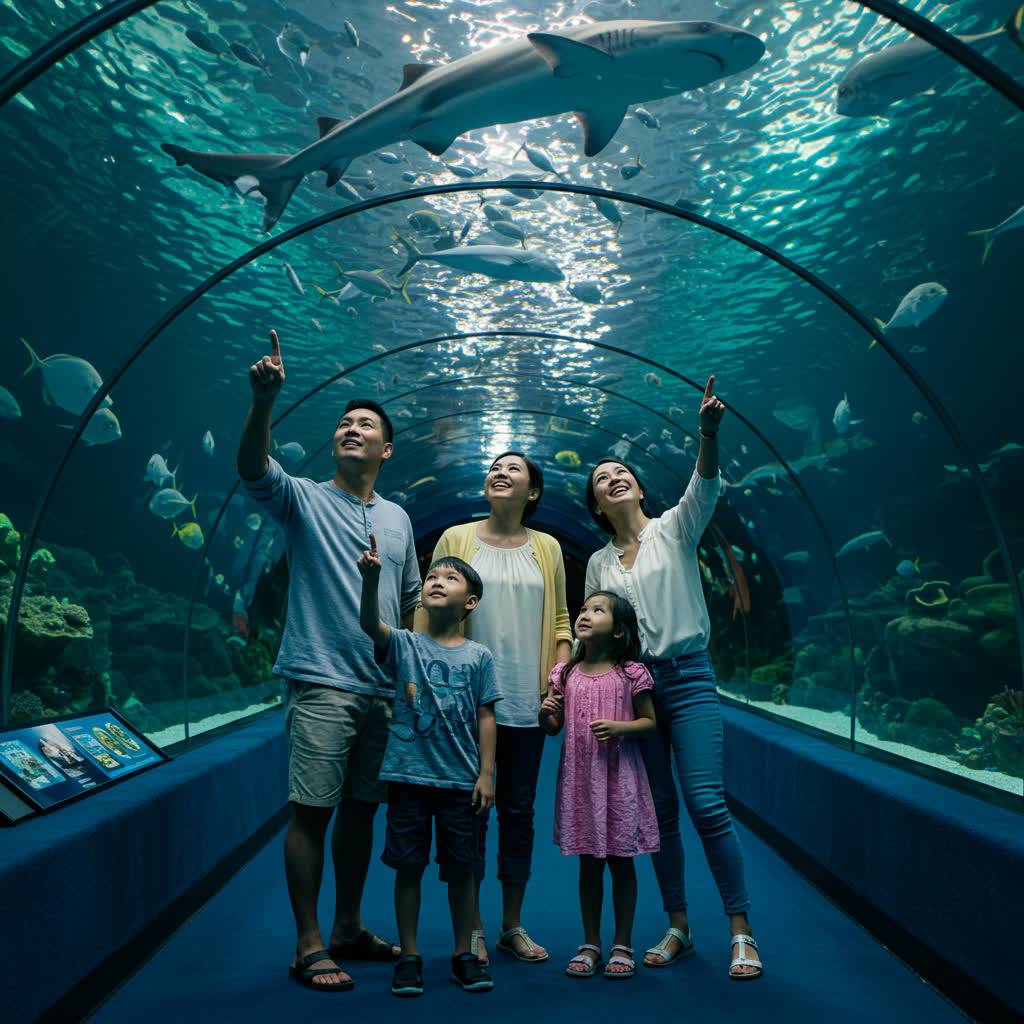 Bangkok Family Fun: Ocean Wonders & Playful Discovery Tour