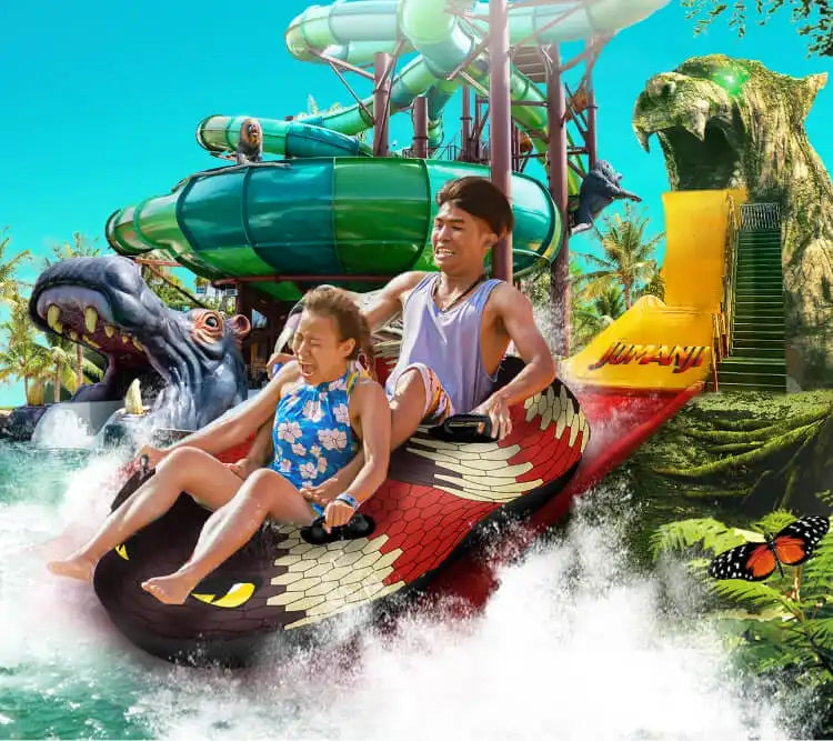 Columbia Pictures Aquaverse Ticket & Transfer: Hollywood Water Park Adventure from Pattaya