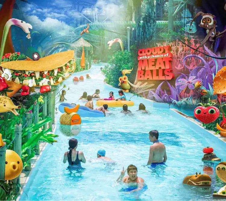 Columbia Pictures Aquaverse Ticket & Transfer: Hollywood Water Park Adventure from Pattaya