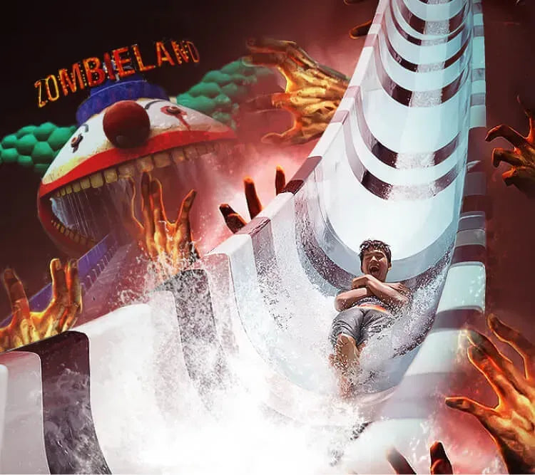 Columbia Pictures Aquaverse Ticket & Transfer: Hollywood Water Park Adventure from Pattaya