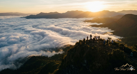 Phu Chi Fa Sunrise — Chasing Thailand’s River of Clouds Above the Mountains