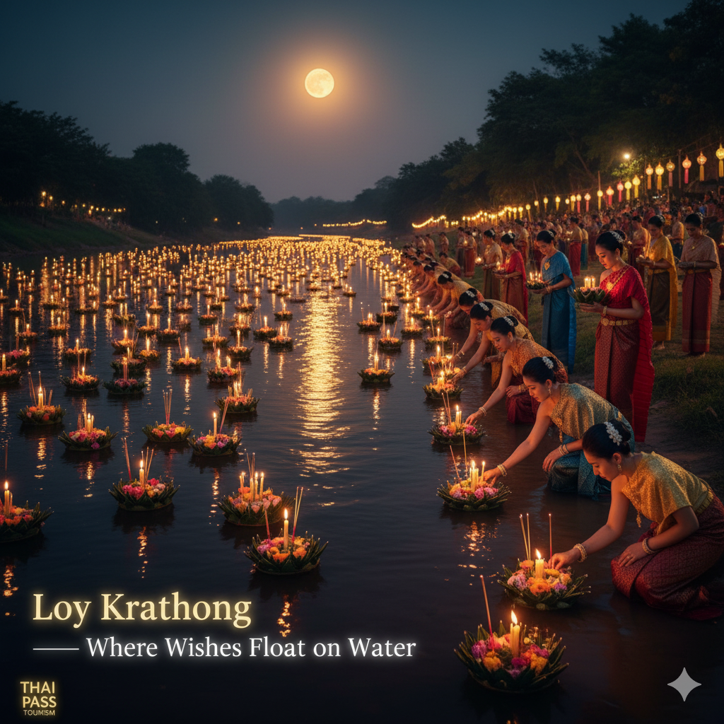 Loy Krathong: Thailand’s Festival of Lights — Where Wishes Float on Water