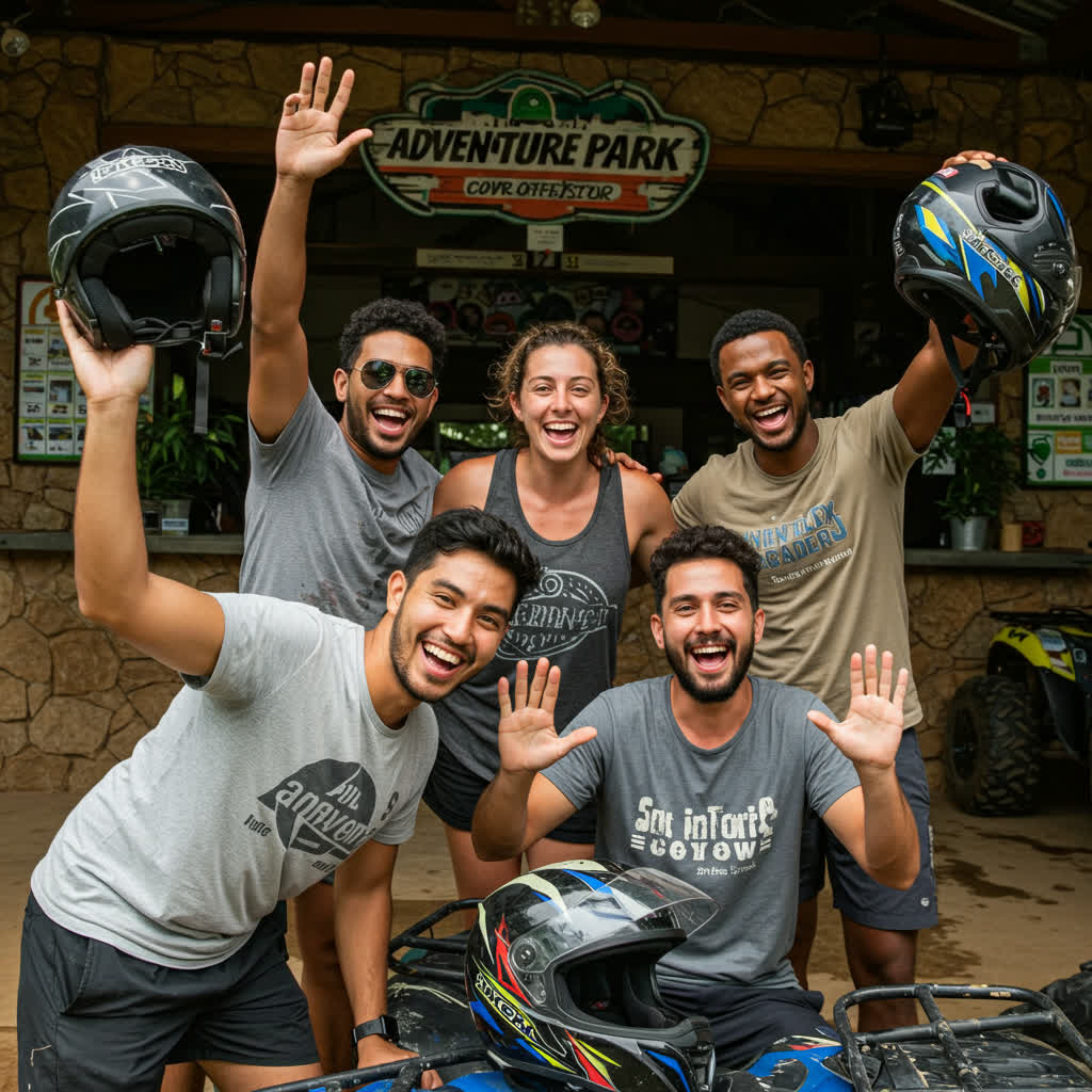 Thrill Seeker's Delight: Ziplining &amp; ATV Adventure in Pattaya