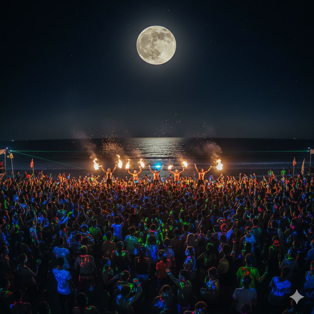 Koh Phangan Raver's Paradise Fullmoon Pack