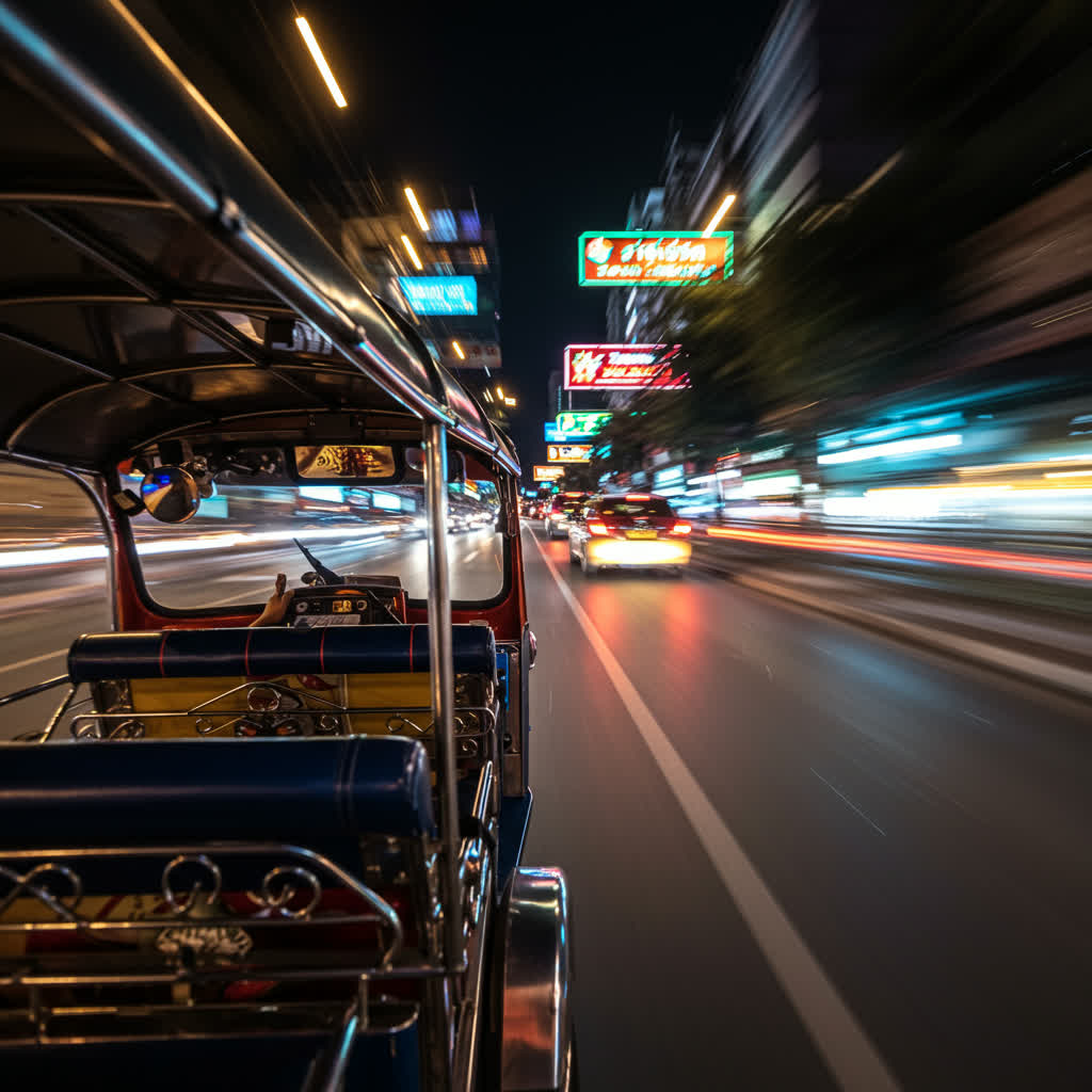 Bangkok's Sensory Feast: An Evening Street Food & Market Adventure