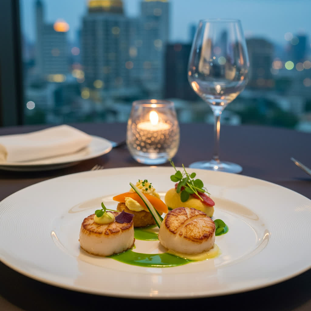 Bangkok's Skyline & Sophistication: A Luxury Night Out